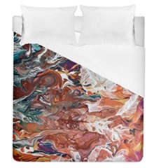 Summer Arabesque Duvet Cover (queen Size)