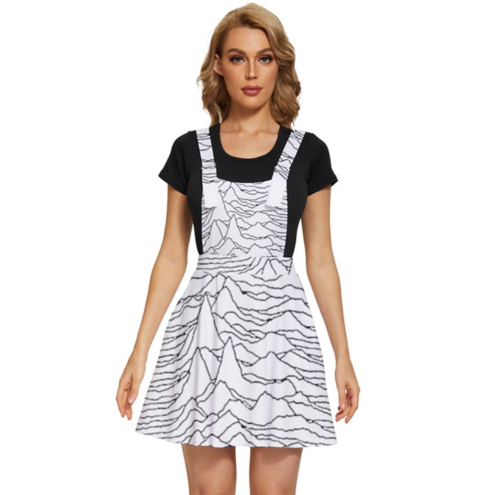 Joy Division Unknown Pleasures Apron Dress