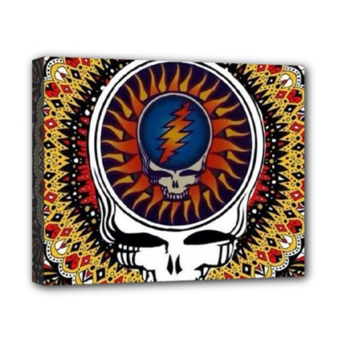 Grateful Dead Canvas 10  X 8  (stretched)