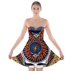 Grateful Dead Strapless Bra Top Dress