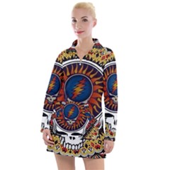 Grateful Dead Women s Long Sleeve Casual Dress by Jancukart