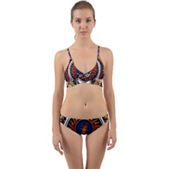 Grateful Dead Wrap Around Bikini Set