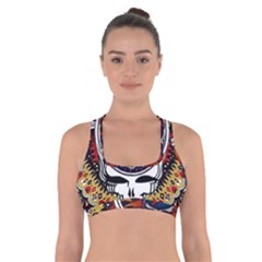 Grateful Dead Cross Back Sports Bra