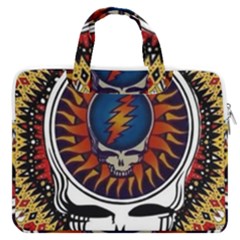 Grateful Dead Macbook Pro 13  Double Pocket Laptop Bag by Jancukart