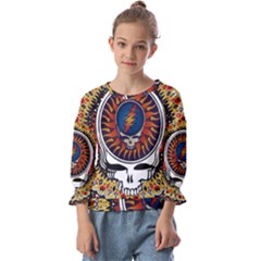 Grateful Dead Kids  Cuff Sleeve Top