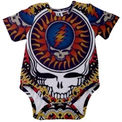 Grateful Dead Baby Short Sleeve Onesie Bodysuit by Jancukart