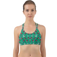 Beautiful Tropical Orchids Blooming Over Earth In Peace Back Web Sports Bra by pepitasart