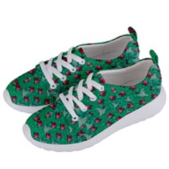 Beautiful Tropical Orchids Blooming Over Earth In Peace Women s Lightweight Sports Shoes by pepitasart