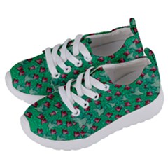 Beautiful Tropical Orchids Blooming Over Earth In Peace Kids  Lightweight Sports Shoes by pepitasart