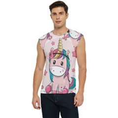 Cartoon Unicorn Fantasy Men s Raglan Cap Sleeve Tee by Jancukart