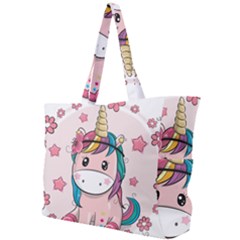 Cartoon Unicorn Fantasy Simple Shoulder Bag