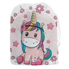 Cartoon Unicorn Fantasy Drawstring Pouch (3xl)