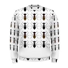 Ant Insect Pattern Cartoon Ants Men s Sweatshirt by Ravend