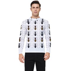 Ant Insect Pattern Cartoon Ants Men s Long Sleeve Rash Guard by Ravend