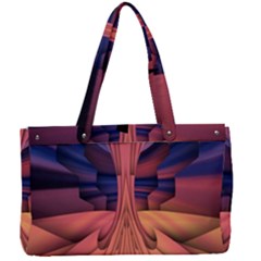 Pattern Colorful Background Abstarct Canvas Work Bag by Ravend