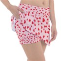 Hearts Valentine Heart Pattern Classic Tennis Skirt View3