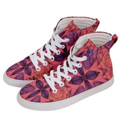 Pattern Colorful Background Men s Hi-top Skate Sneakers by Ravend