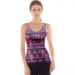 Abstract Pattern Colorful Background Tank Top by Ravend