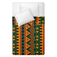 African Pattern Texture Duvet Cover Double Side (single Size) by Ravend