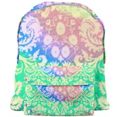 Hippie Fabric Background Tie Dye Giant Full Print Backpack by Ravend