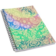 Hippie Fabric Background Tie Dye 5 5  X 8 5  Notebook by Ravend