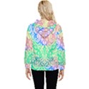 Hippie Fabric Background Tie Dye Women s Lightweight Drawstring Hoodie View4