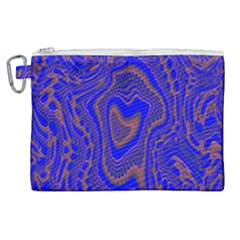 Optical Illusion Illusion Pattern Canvas Cosmetic Bag (xl) by Ravend