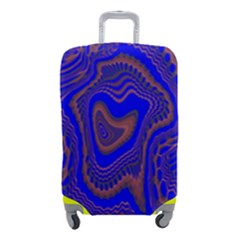 Optical Illusion Illusion Pattern Luggage Cover (small) by Ravend