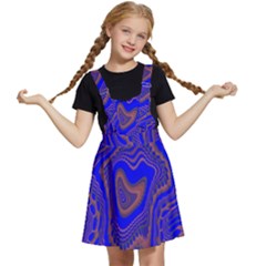 Optical Illusion Illusion Pattern Kids  Apron Dress by Ravend