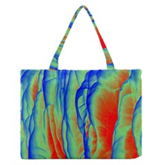 Pattern Design Decorative Art Zipper Medium Tote Bag by Ravend