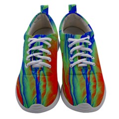 Pattern Design Decorative Art Athletic Shoes by Ravend