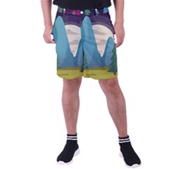 Nature Summer Season Men s Pocket Shorts by Ravend