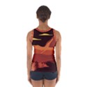 Mountain Forest Full Moon Sport Tank Top  View2