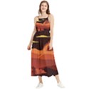 Mountain Forest Full Moon Boho Sleeveless Summer Dress View1