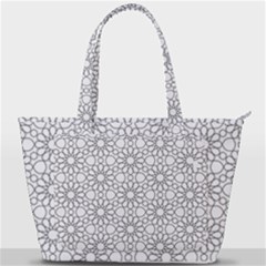 Flower Branch Corolla Wreath Lease Back Pocket Shoulder Bag  by Ravend