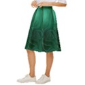 Green Line Shape Stripe Corolla Classic Short Skirt View2