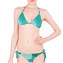 Flower Floral Design Background Classic Bikini Set View1