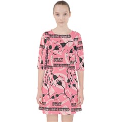 Connection Get Connected Technology Quarter Sleeve Pocket Dress by Ravend