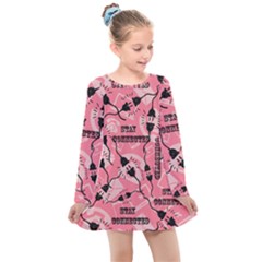 Connection Get Connected Technology Kids  Long Sleeve Dress by Ravend