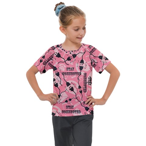 Connection Get Connected Technology Kids  Mesh Piece Tee by Ravend