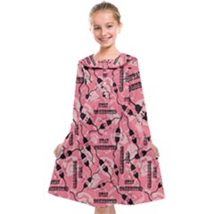 Connection Get Connected Technology Kids  Midi Sailor Dress by Ravend