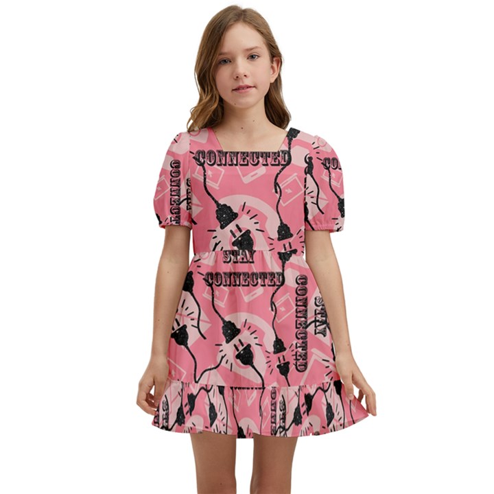 Connection Get Connected Technology Kids  Short Sleeve Dolly Dress