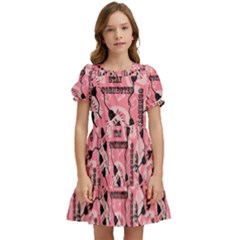 Connection Get Connected Technology Kids  Puff Sleeved Dress by Ravend