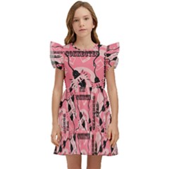 Connection Get Connected Technology Kids  Winged Sleeve Dress by Ravend