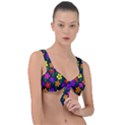 Background Flower Floral Bloom Front Tie Bikini Top View1