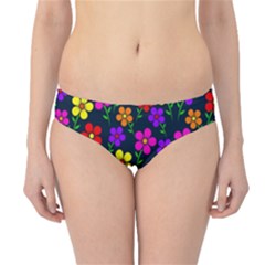 Background Flower Floral Bloom Hipster Bikini Bottoms