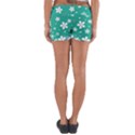 Pattern Background Daisy Flower Floral Yoga Shorts View2