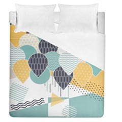 Abstract Balloon Pattern Decoration Duvet Cover (queen Size) by Ravend