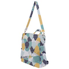 Abstract Balloon Pattern Decoration Crossbody Backpack by Ravend