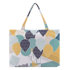 Abstract Balloon Pattern Decoration Medium Tote Bag by Ravend